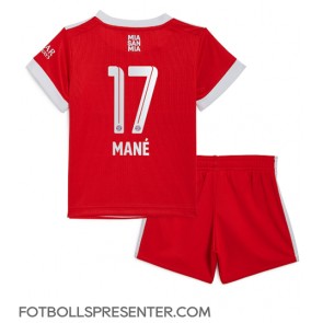 Bayern Munich Sadio Mane #17 Hemmatröja Barn 2022-23 Kortärmad (+ korta byxor)